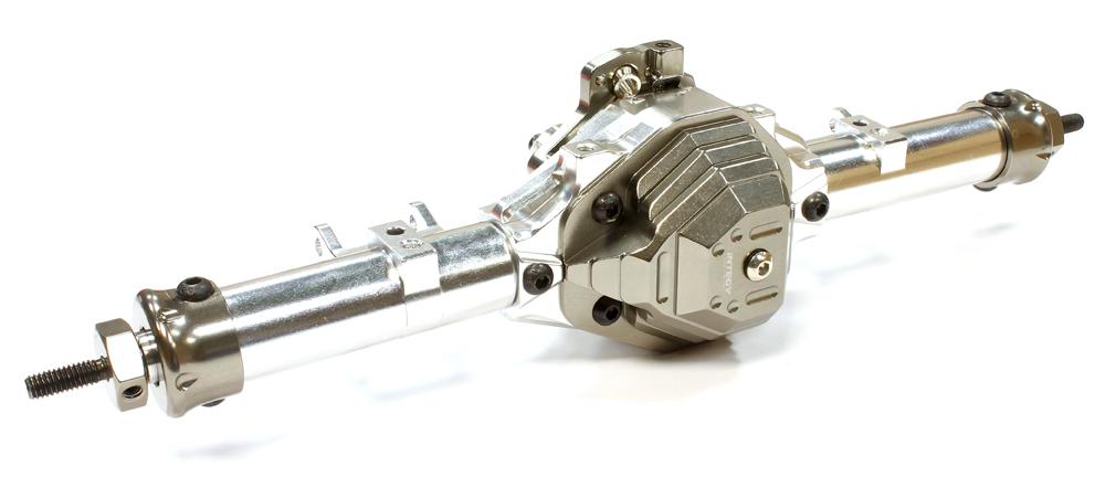 Complete Billet Machined T4 Rear Axle for SCX-10, Dingo, Honcho & Jeep