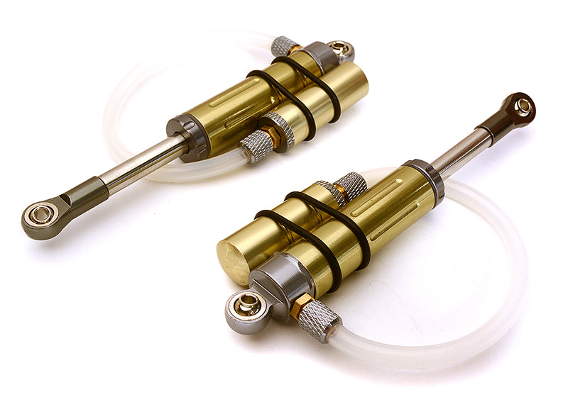 Billet Machined Piggyback Shock (2) for Axial Wraith 2.2 Rock Racer (L=105mm)