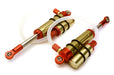 Billet Machined Piggyback Shock (2) for Axial Wraith 2.2 Rock Racer (L=105mm)