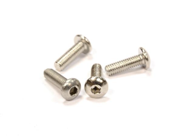 Hardware: Button Head Hex Screw (4) M3x10mm Size