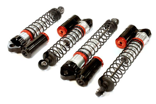 Billet Machined Piggyback Shock Set (4) for Associated SC10B Off-Road