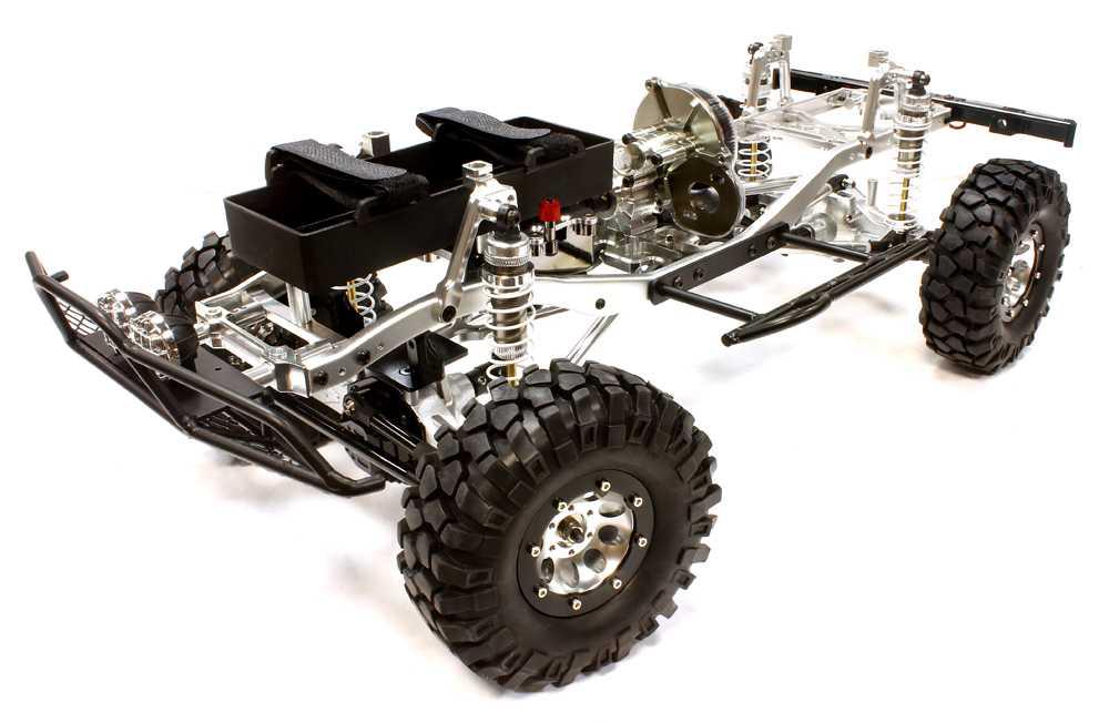 Billet Machined 1/10 Size TR313 Trail Roller 4WD Off-Road Scale Crawler ARTR