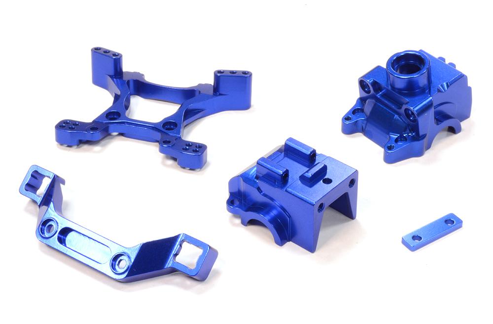 Billet Machined Front Gearbox & Shock Tower for Traxxas 1/10 Telluride 4X4