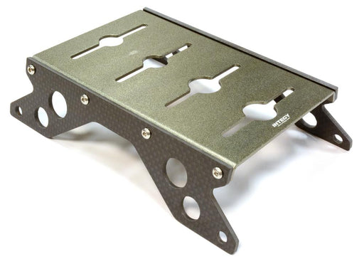 Carbon 40mm Side Plate Car Stand w/ Shock Stand for 1/10 Scale