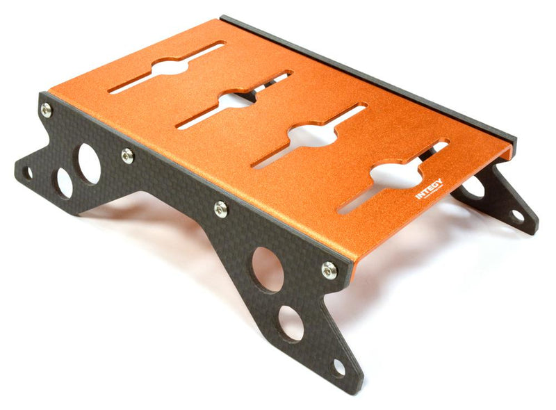 Carbon 40mm Side Plate Car Stand w/ Shock Stand for 1/10 Scale