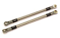 Machined 130mm Titanium Suspension Links (2) for Axial SCX-10 & Other Crawlers