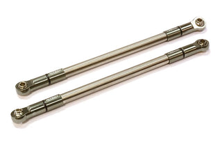 Machined 125mm Titanium Suspension Links (2) for Axial SCX-10 & Other Crawlers