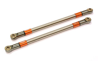 Machined 125mm Titanium Suspension Links (2) for Axial SCX-10 & Other Crawlers