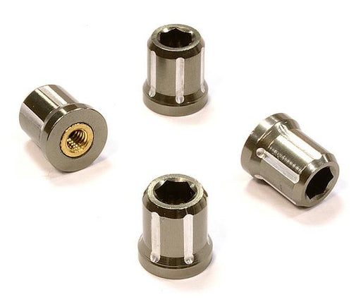 Realistic Billet Machined M4 Size Wheel Nut for 1/10 Scale