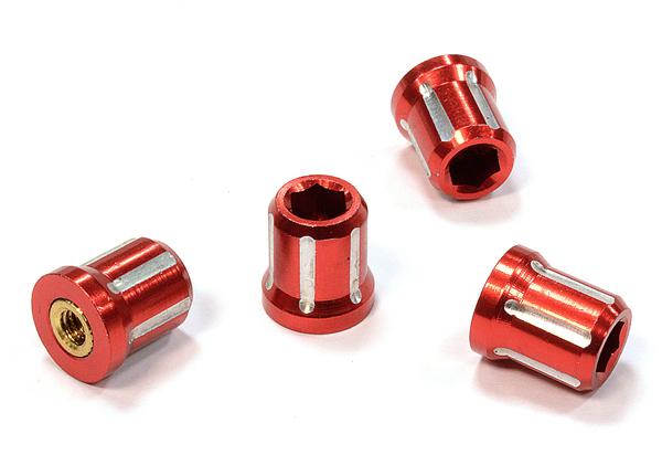 Realistic Billet Machined M4 Size Wheel Nut for 1/10 Scale