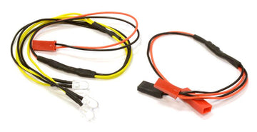 LED Light 3pcs w/ Extended Wire Harness to Receiver