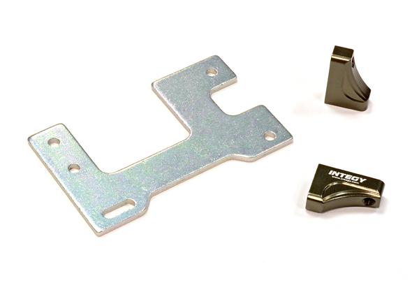 Billet Machined Servo Mount Set for Custom 1/14 Semi-Tractor Truck