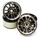 Billet Machined High Mass 12 Spoke 2.2 Size Wheel (4) for 1/10 Axial Wraith 2.2