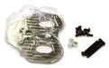 Billet Machined Twin Motor Mount Plate for Axial 1/10 SCX-10 Scale Crawler