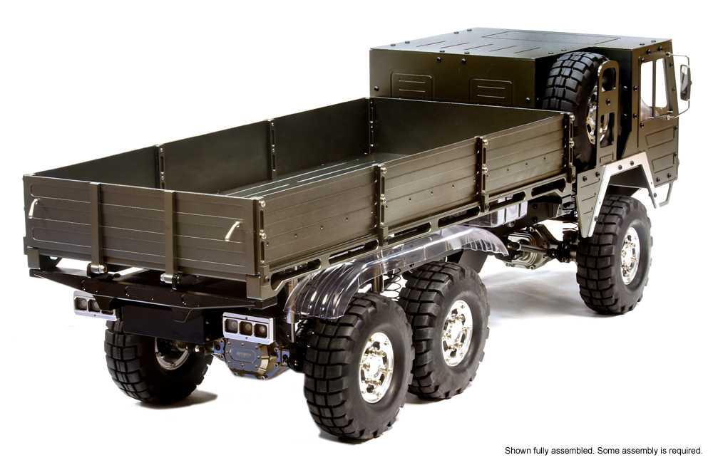 Billet Machined 6X6 7T GL High-Mobility Off-Road Truck 1/10 Size ARTR
