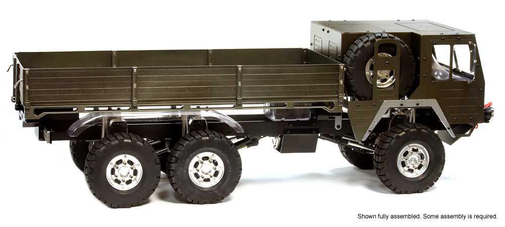 Billet Machined 6X6 7T GL High-Mobility Off-Road Truck 1/10 Size ARTR