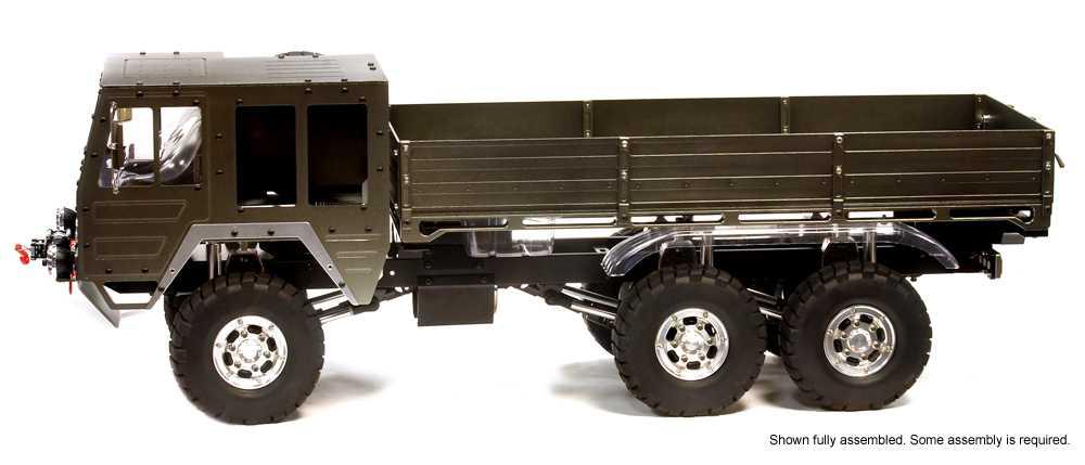 Billet Machined 6X6 7T GL High-Mobility Off-Road Truck 1/10 Size ARTR