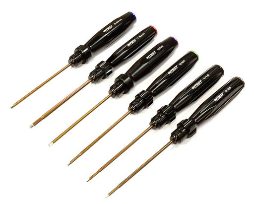 Allen Wrench Set Heavy-Duty Hex 6pcs (Handle: 19mm O.D.)