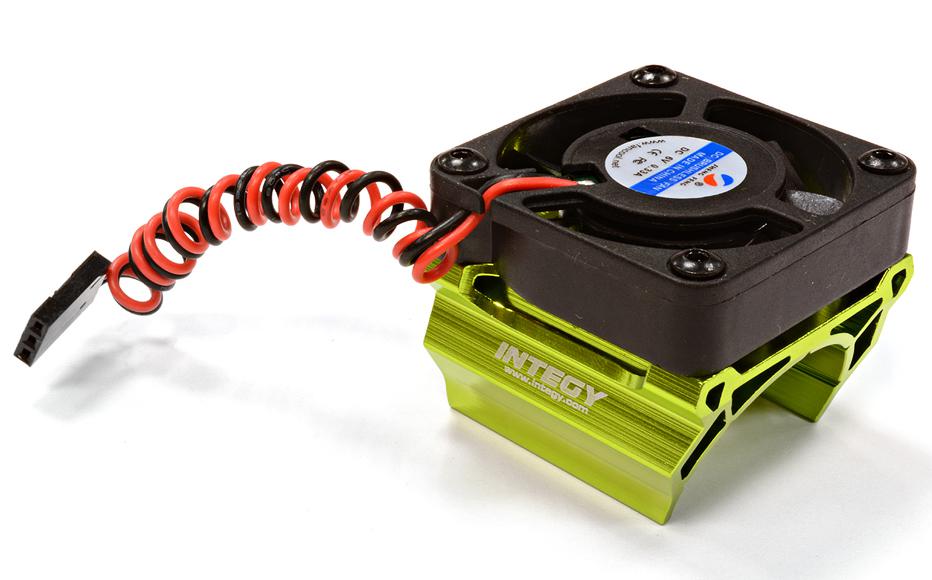 High Speed Cooling Fan+Heatsink Mount for 28mm O.D. Motor