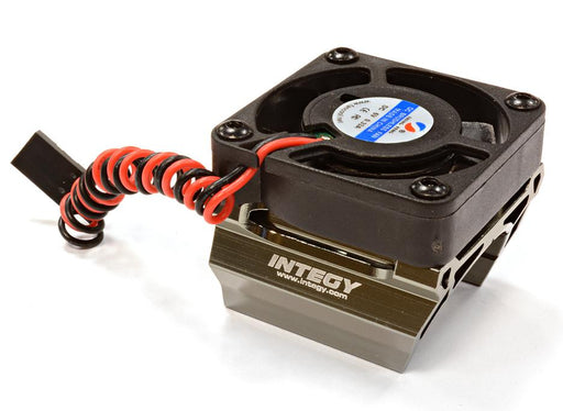 High Speed Cooling Fan+Heatsink Mount for 28mm O.D. Motor