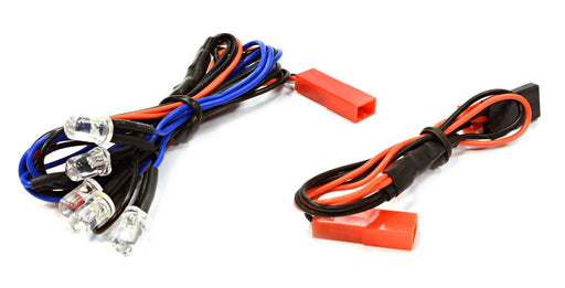 LED Light 5pcs w/ Extended Wire Harness to Receiver or 6VDC Source