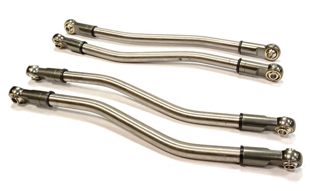 Billet Machined Titanium Alloy Lower Linkage Set 127mm for Axial 1/10 Wraith 2.2