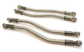 Billet Machined Titanium Alloy Lower Linkage Set 127mm for Axial 1/10 Wraith 2.2