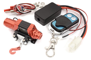 T10 Realistic High Torque Mega Winch w/ Remote for Scale Rock Crawler 1/10 Size
