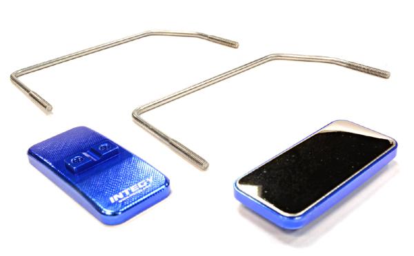 Billet Machined Side Mirror Set for Custom 1/14 Semi-Tractor Truck