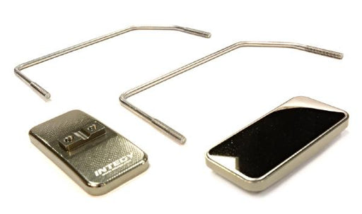 Billet Machined Side Mirror Set for Custom 1/14 Semi-Tractor Truck