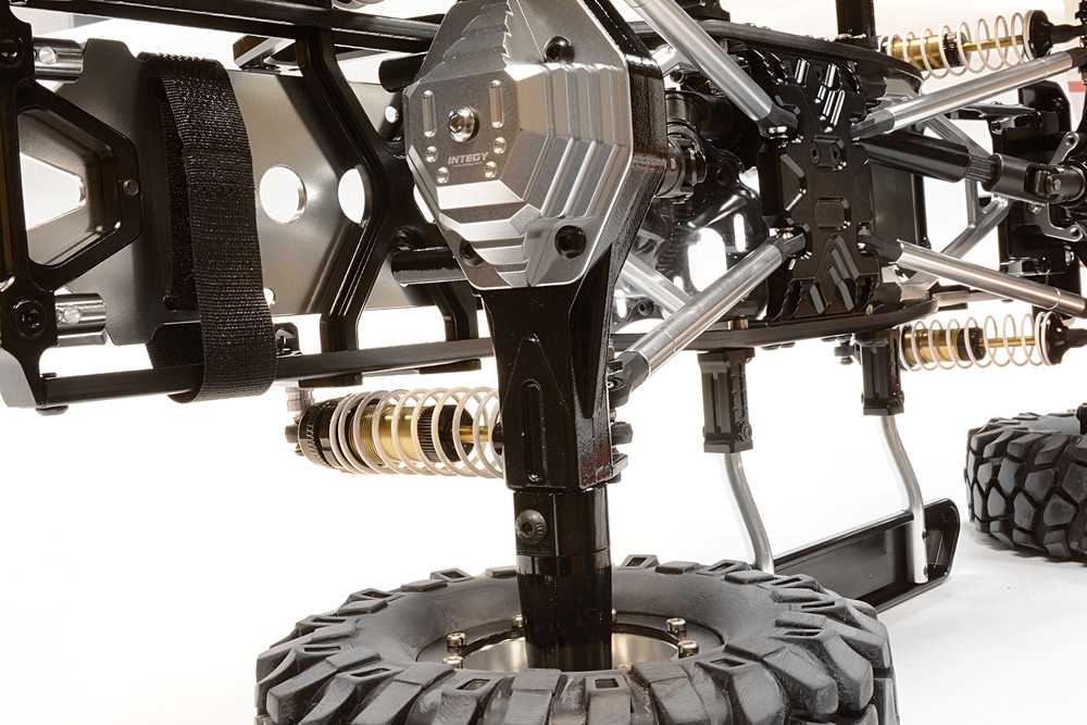 Billet Machined 1/10 Twin Motor Trail Roller 4WD Off-Road Scale Crawler ARTR