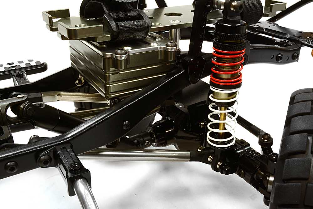 Billet Machined 1/10 Size Twin Motor Trail Roller 6X6AWS Scale Crawler ARTR