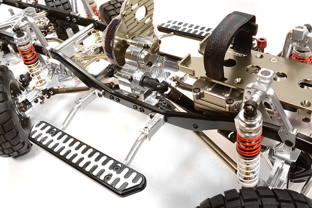 Billet Machined 1/10 Size Twin Motor Trail Roller 6X6AWS Scale Crawler ARTR