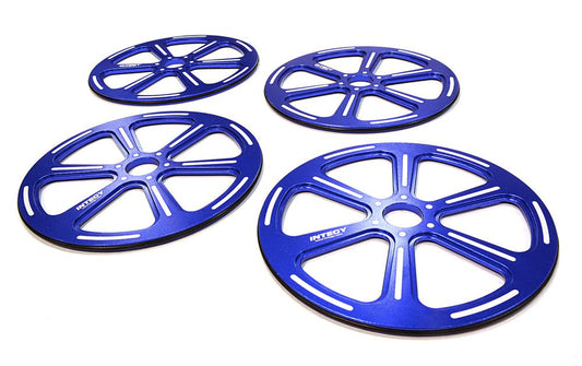 89mm Setup Wheel (4) for 1/8 On-road GT, GT8, Touring