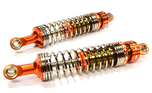 2 Stage Progressive Square Spring Shocks for SCX-10, SCX10 II & SCX10 III L=90mm