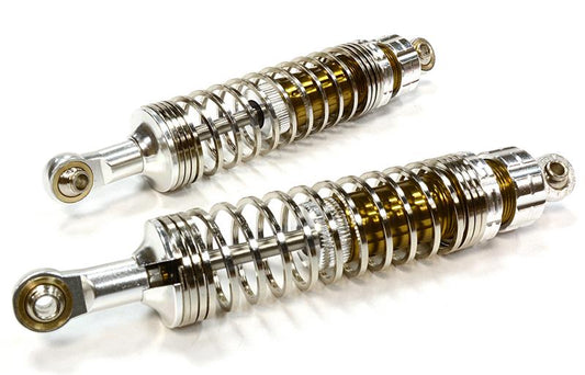 2 Stage Progressive Square Spring Shocks for SCX-10, SCX10 II & SCX10 III L=90mm