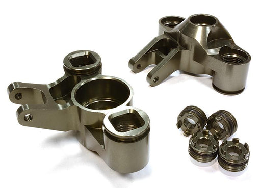 Billet Machined Steering Knuckles for Traxxas 1/10 E/T-Maxx need 6x13mm bearings