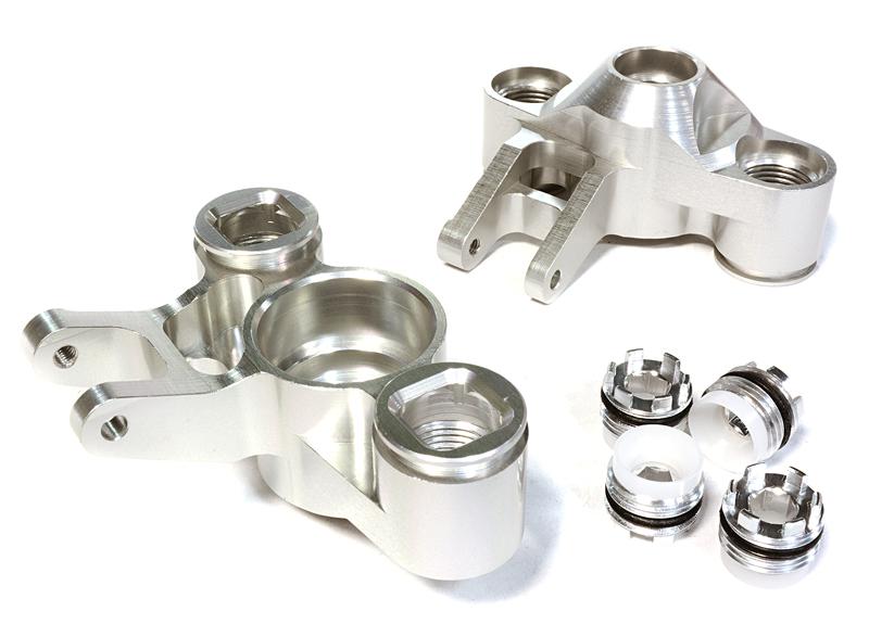 Billet Machined Steering Knuckles for Traxxas 1/10 E/T-Maxx need 6x13mm bearings