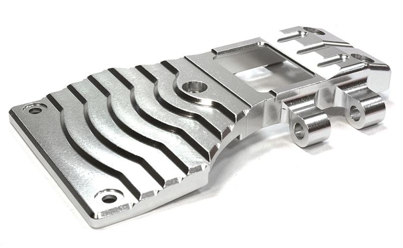 Billet Machined Lower Front Arm Mount Skid Plate for Tamiya Scale Off-Road CC01