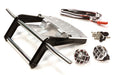 Billet Machined Front Bumper w/ LED Light for Tamiya Scale Off-Road CC01
