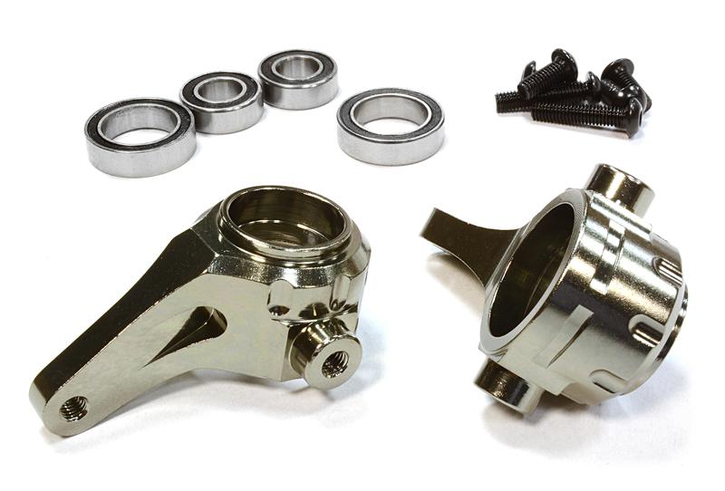 Billet Machined Steering Blocks for Tamiya Scale Off-Road CC01 (Req. #C25987)