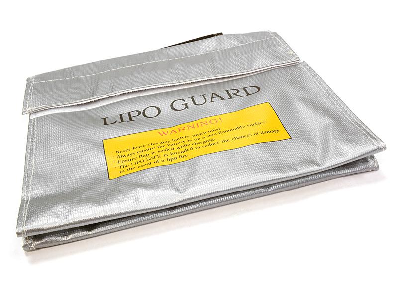 LiPo Guard Large Battery Bag (240x180x60mm) for Charging and Storaging