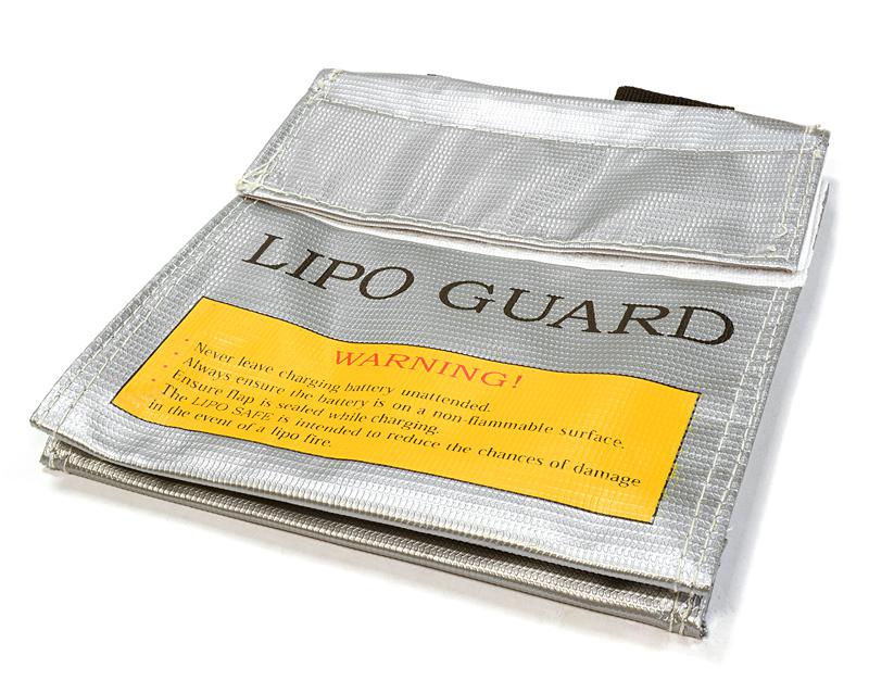 LiPo Guard Small Battery Bag (150x150x40mm) for Charging and Storaging