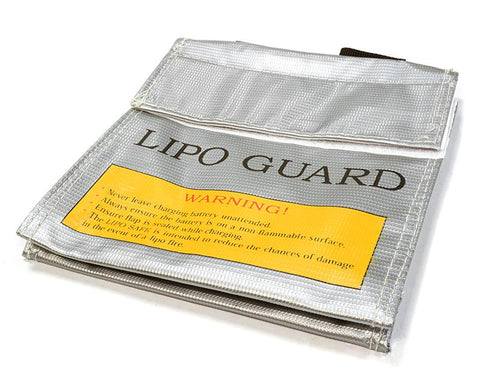 LiPo Guard Small Battery Bag (150x150x40mm) for Charging and Storaging
