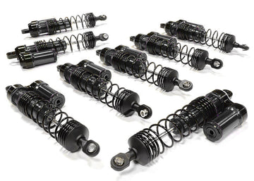 Billet Machined Piggyback Shock Set (8) for Traxxas 1/10 Scale E-Maxx Brushless