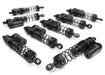 Billet Machined Piggyback Shock Set (8) for Traxxas 1/10 Scale E-Maxx Brushless