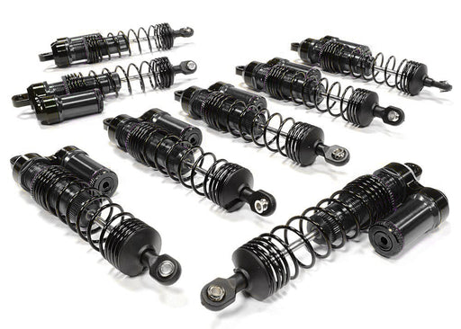 Billet Machined Piggyback Shock Set (8) for Traxxas 1/10 Scale E-Maxx Brushless