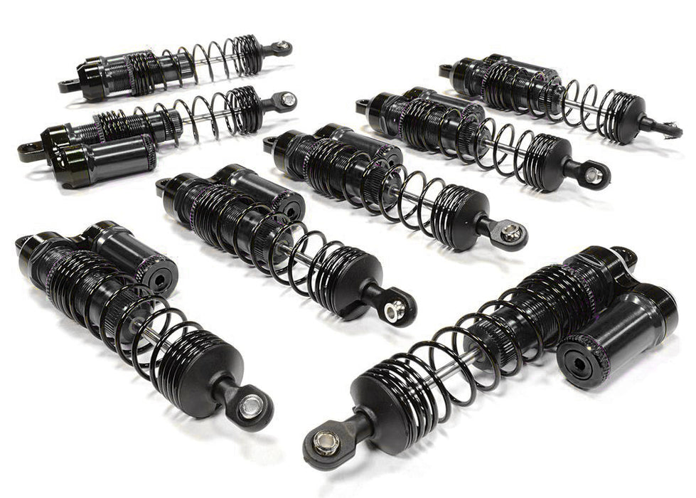 Billet Machined Piggyback Shock Set (8) for Traxxas 1/10 Scale E-Maxx Brushless