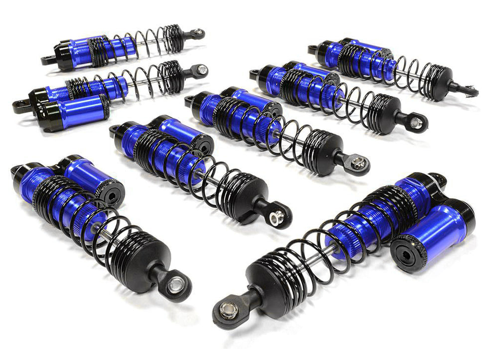 Billet Machined Piggyback Shock Set (8) for Traxxas 1/10 Scale E-Maxx Brushless