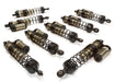 Billet Machined Piggyback Shock Set (8) for Traxxas 1/10 Scale E-Maxx Brushless